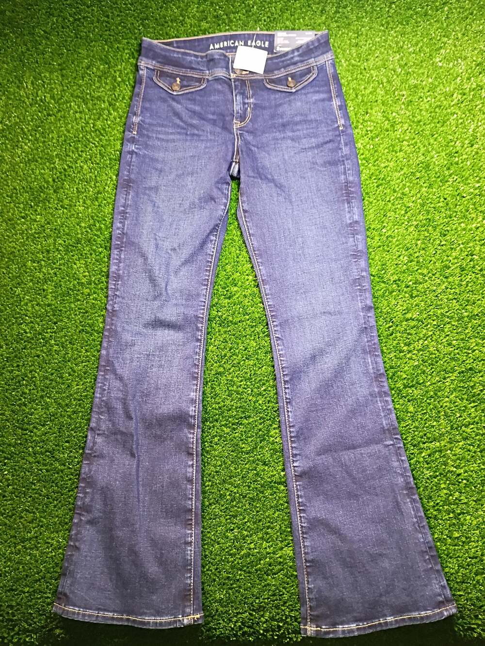 American Eagle Low-Rise Kick Boot Stretch Jeans NWT 2